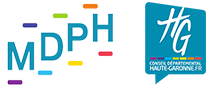logo du site MDPH DE LA HAUTE GARONNE